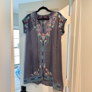 Johnny Was Embroidered Dress